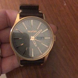 Nixon men’s watch. The sentry
